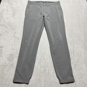 Primo‎ Golf Pants Mens 35x32 Gray Jogger Zip Ankle Performance Light